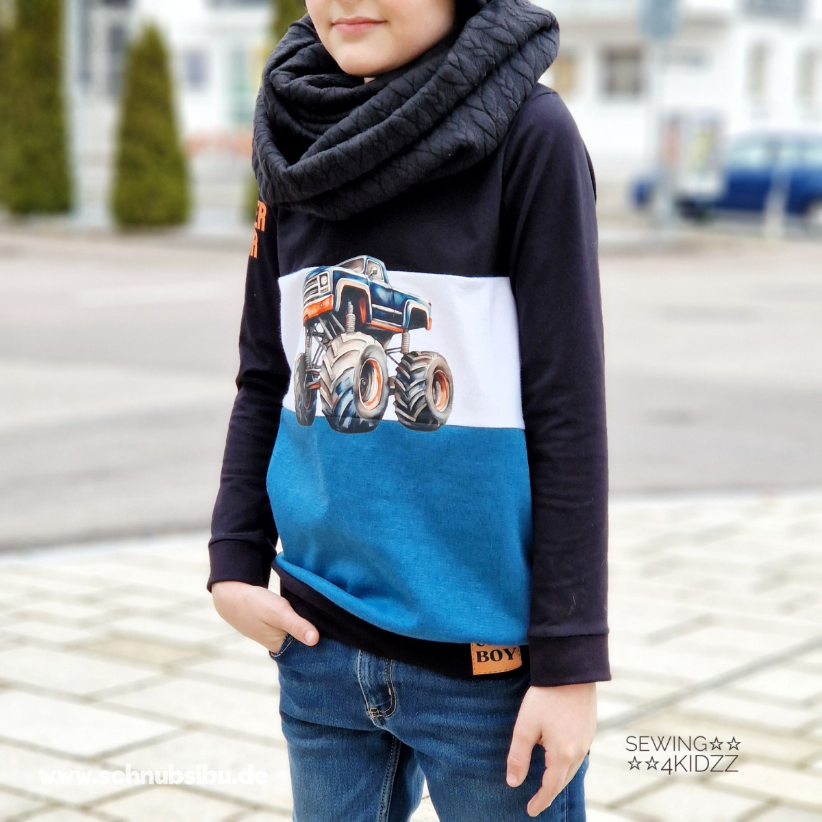 Bügelbild Monstertruck